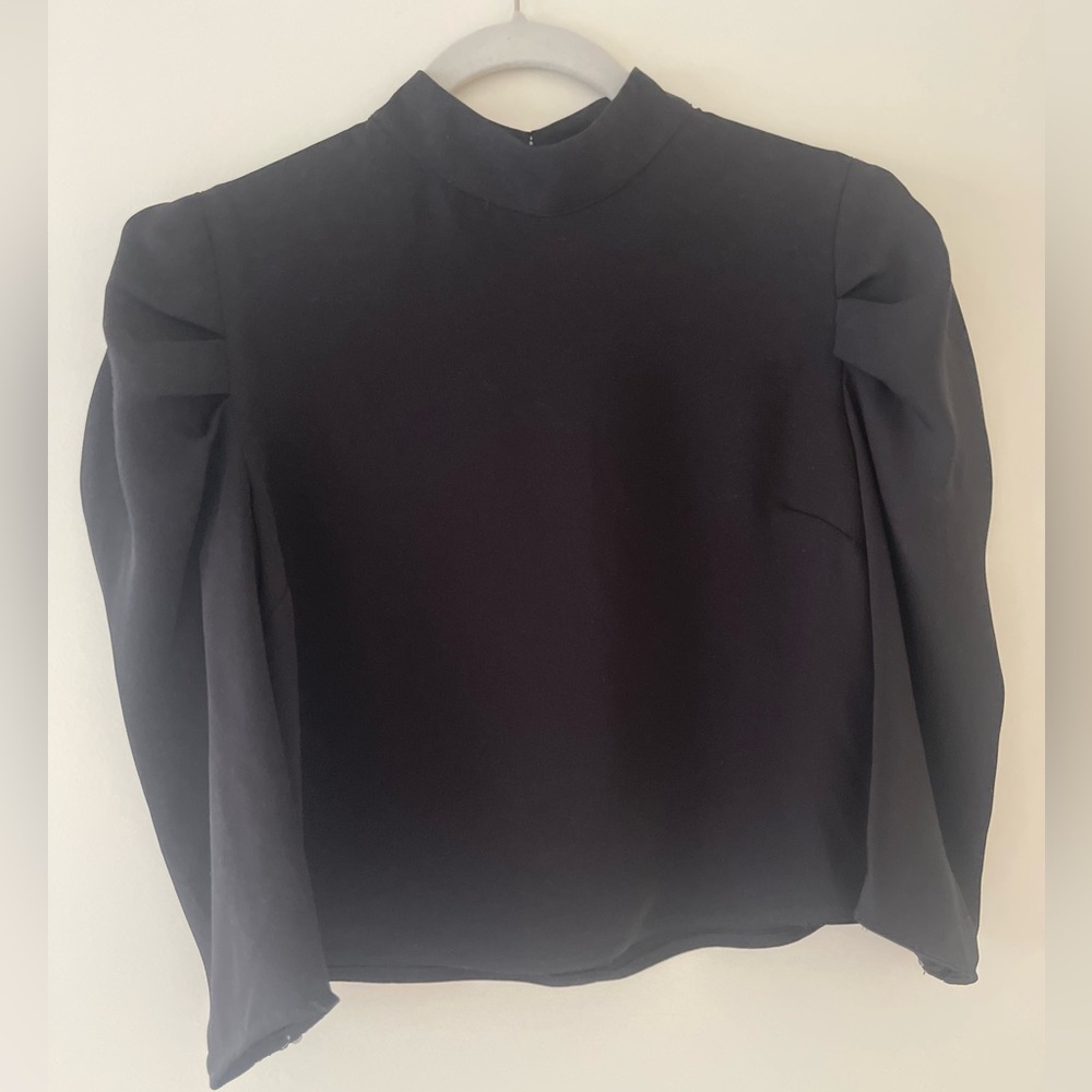Aritzia Babaton Silk Black Top XS